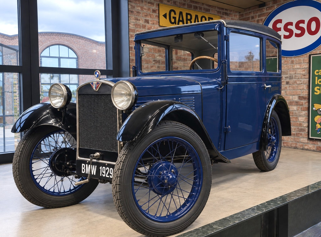 BMW Dixi, 1929
(Foto: Oplevelsescenter Maskinrummet)